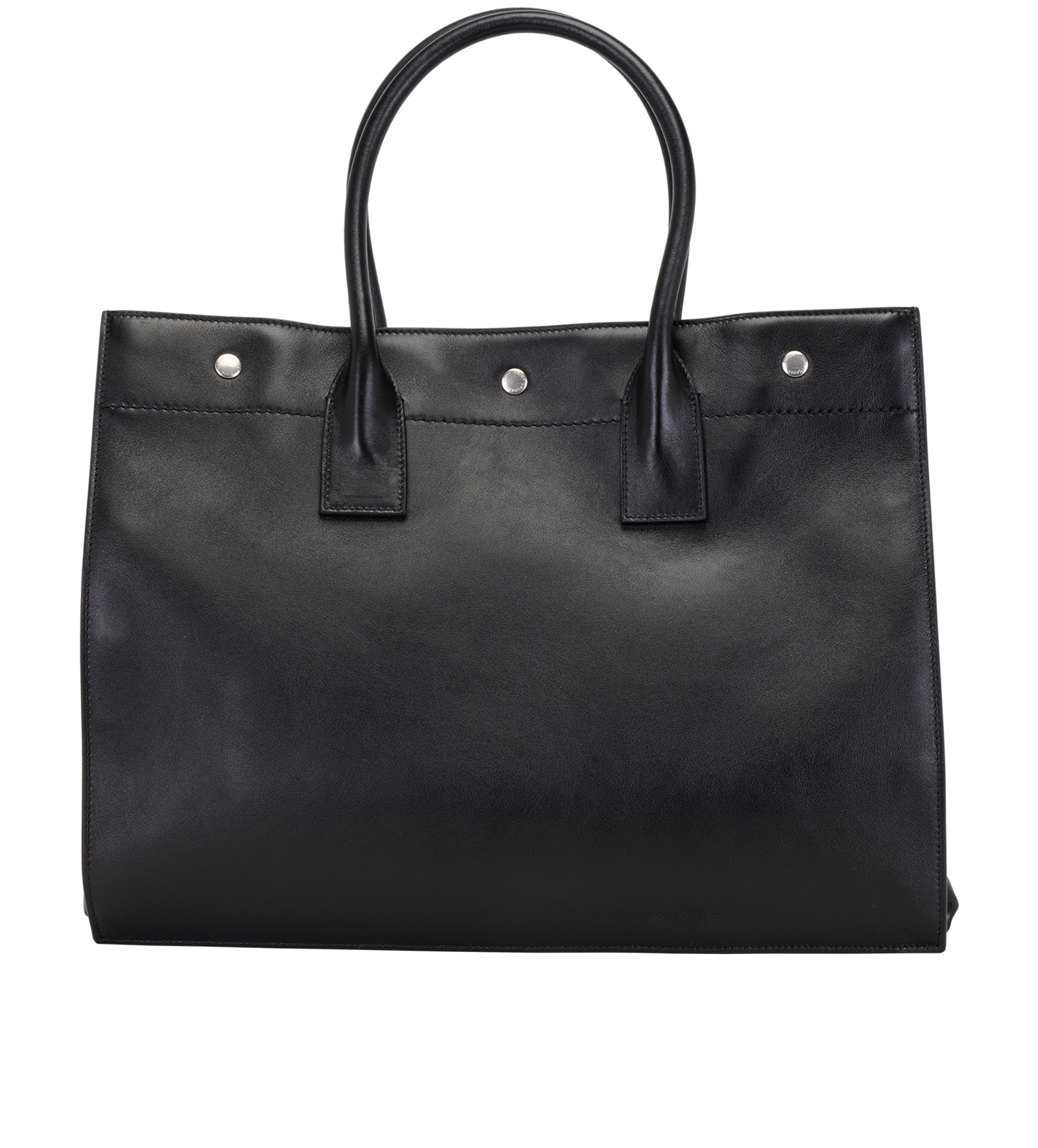 Rive Gauche tote, &pound;1,100, Handbags, Black, Leather, Back view